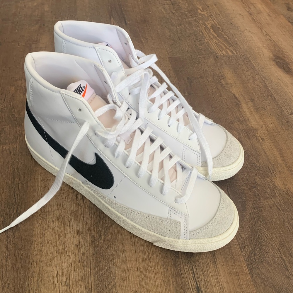 Nike high top blazers